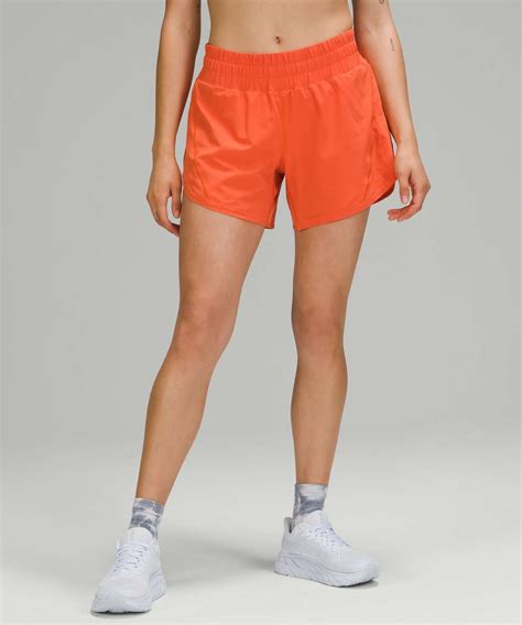 lululemon coral shorts